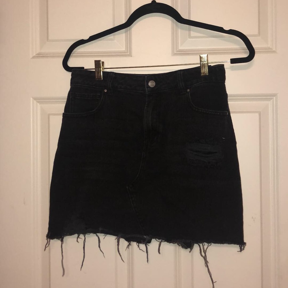jean skirt